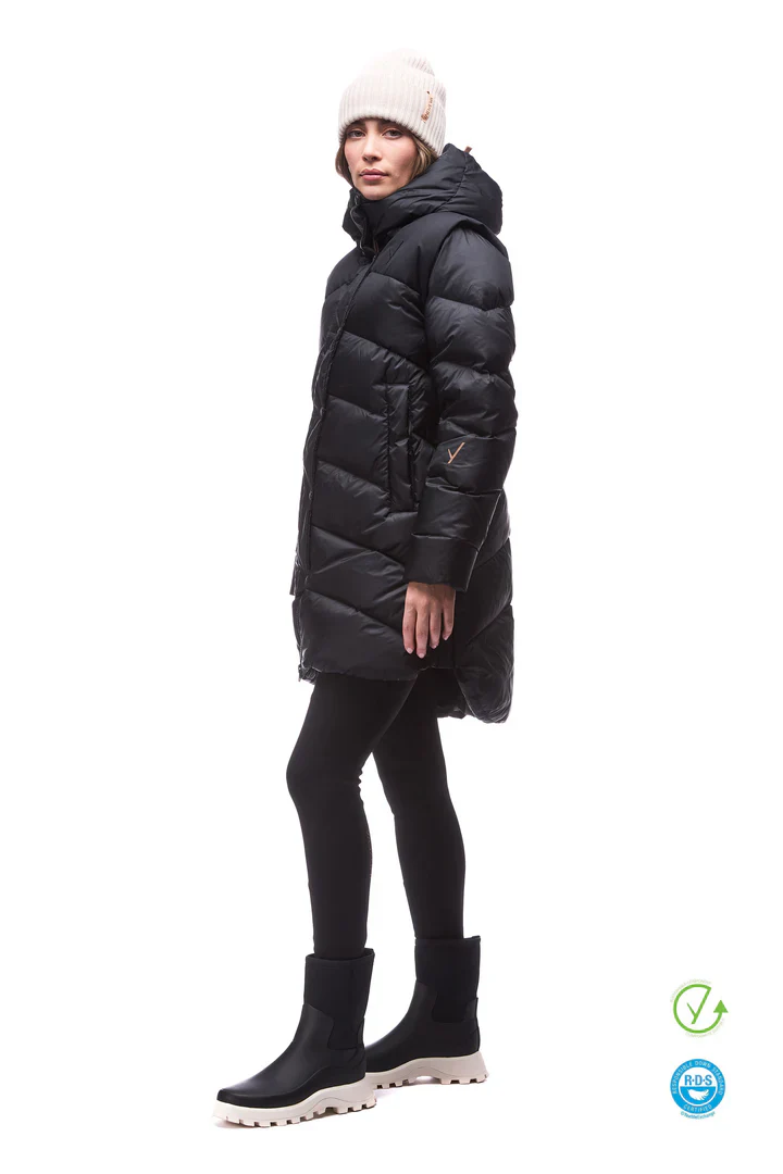 MANTEAU DUVET POUR FEMME, MIRNY NOIR – Image 3