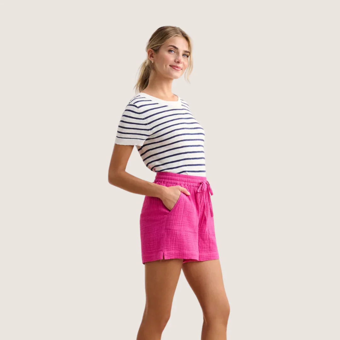 T-SHIRT EN TRICOT POUR FEMME, SIMONE – Image 2