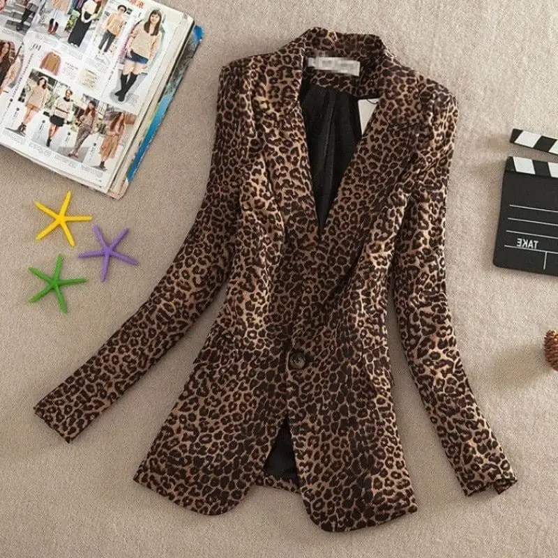 Blazer Léopard Long – Image 2