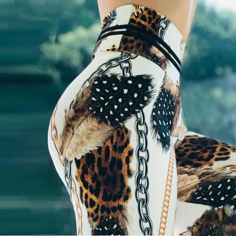 Legging de Sport Léopard – Image 2