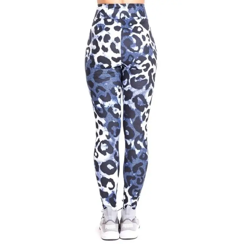 Legging Léopard Bleu – Image 4