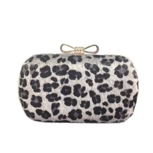 Pochette Léopard Noeud