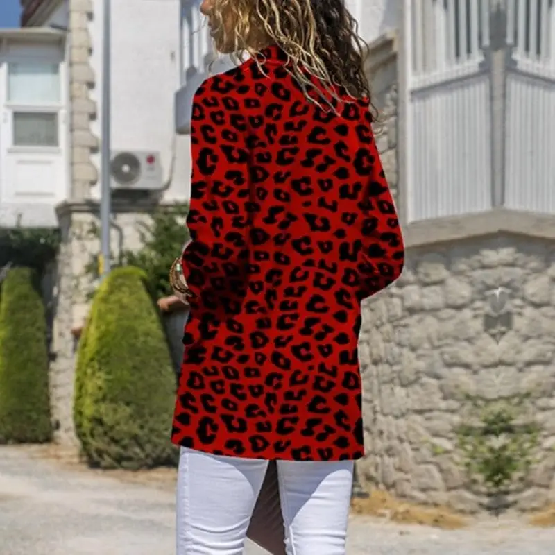 Veste Blazer Léopard Femme – Image 3